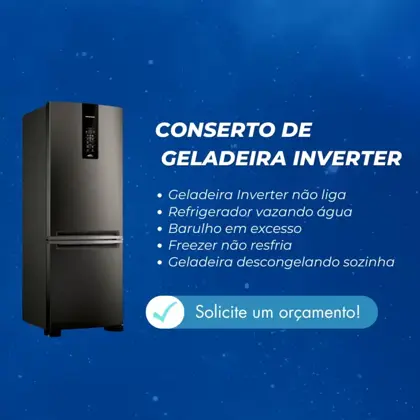 Conserto de geladeira inverter